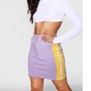 cotton/ jersey material skirt